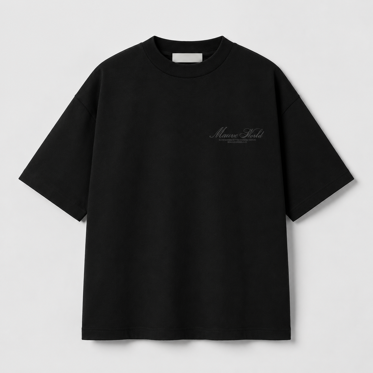 Mauve Black T shirt